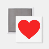 ハート マグネット (正面/裏面)