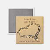 ハート マグネット (正面/裏面)