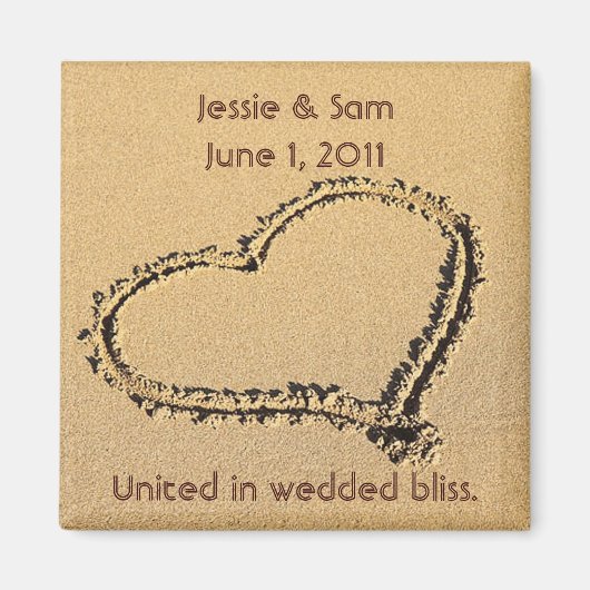 ハート マグネット (正面)