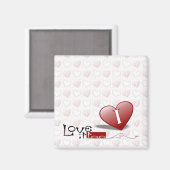 ハート マグネット (正面/裏面)