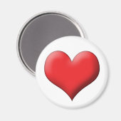 ハート マグネット (正面/裏面)