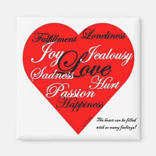 ハート マグネット (正面)