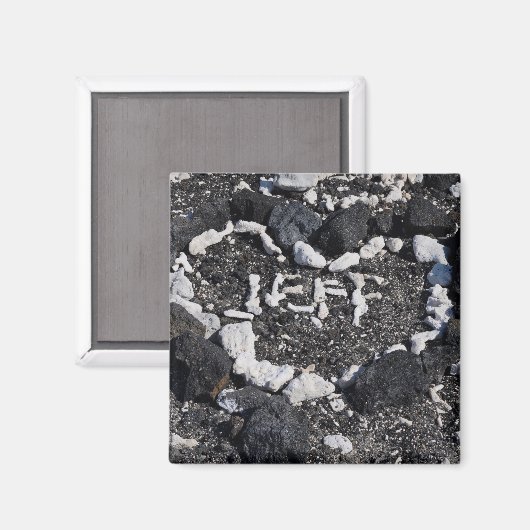 ハート マグネット (正面/裏面)