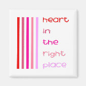 ハート マグネット (正面)