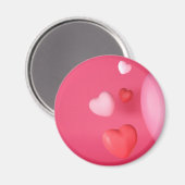 ハート マグネット (正面/裏面)