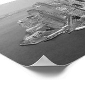 ハート・マンハッタンプリント ポスター (角)