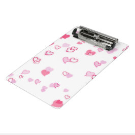 ハート ミニクリップボード