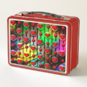 ハート メタルランチボックス (裏面)