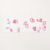 ハート ヨガマット (正面(横))