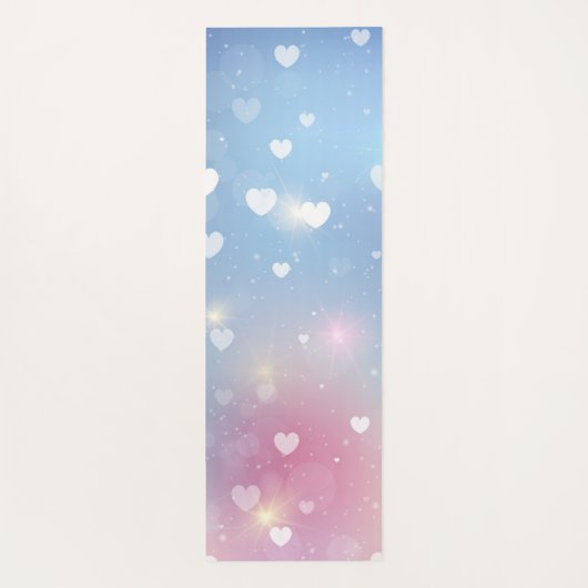 ハート ヨガマット (裏面)