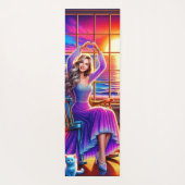 ハート ヨガマット (裏面)