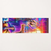 ハート ヨガマット (正面(横))