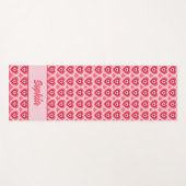 ハート ヨガマット (正面(横))