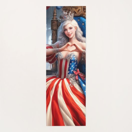 ハート ヨガマット (裏面)