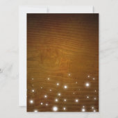 ハート&ライツ素朴ウェディング日付カードを保存 セーブザデート (裏面)