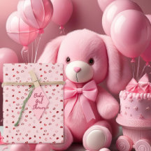 ハート - ライトピンクオンブルに赤