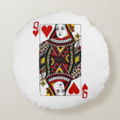 ハート ラウンドクッション (裏面)