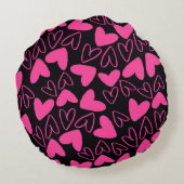ハート ラウンドクッション (裏面)