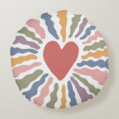 ハート ラウンドクッション (裏面)