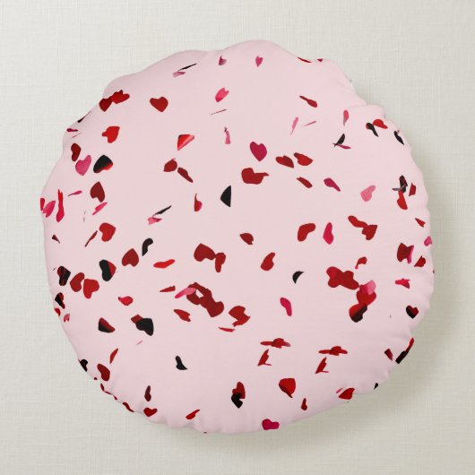 ハート ラウンドクッション (裏面)