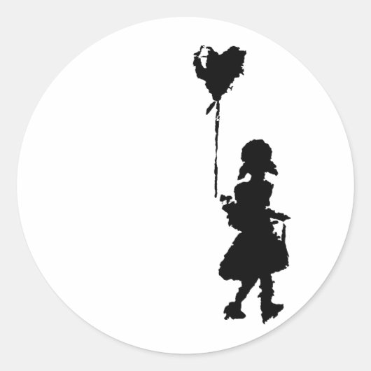 ハート ラウンドシール (正面)