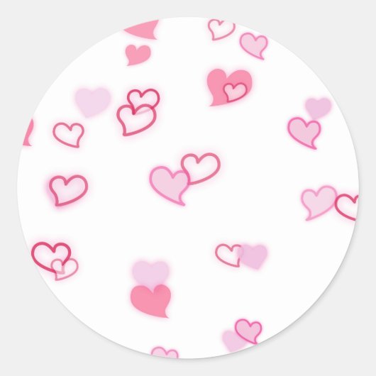 ハート ラウンドシール (正面)