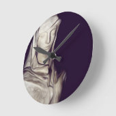 ハート ラウンド壁時計 (傾斜)