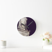 ハート ラウンド壁時計 (ホーム)