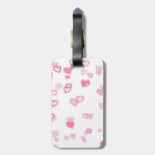 ハート ラゲッジタグ (裏面縦)