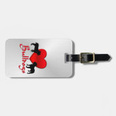 ハート ラゲッジタグ (正面横)