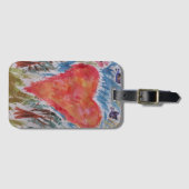 ハート ラゲッジタグ (正面横)