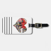 ハート – ラスベガス遊のカード形状 ラゲッジタグ (正面横)