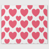 ハート ラッピングペーパー (フラット)