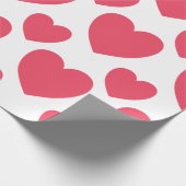 ハート ラッピングペーパー (角)