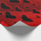 ハート ラッピングペーパー (角)