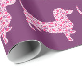 ハート ラッピングペーパー (ロールコーナー)