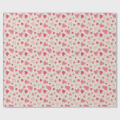 ハート ラッピングペーパー (フラット)