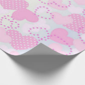 ハート ラッピングペーパー (角)