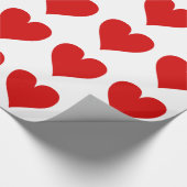 ハート ラッピングペーパー (角)