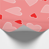 ハート ラッピングペーパー (角)