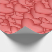 ハート ラッピングペーパー (角)