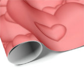 ハート ラッピングペーパー (ロールコーナー)