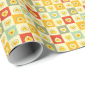 ハート ラッピングペーパー (ロールコーナー)