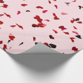 ハート ラッピングペーパー (角)