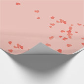 ハート ラッピングペーパー (角)