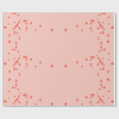 ハート ラッピングペーパー (フラット)