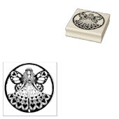 ハート ラバースタンプ (押印)