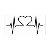 ハート ラバースタンプ (インプリント)