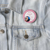 ハート&ラブフォトボタン 缶バッジ (インサイチュ)