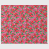 ハート&ラブラッピング紙 ラッピングペーパー (フラット)